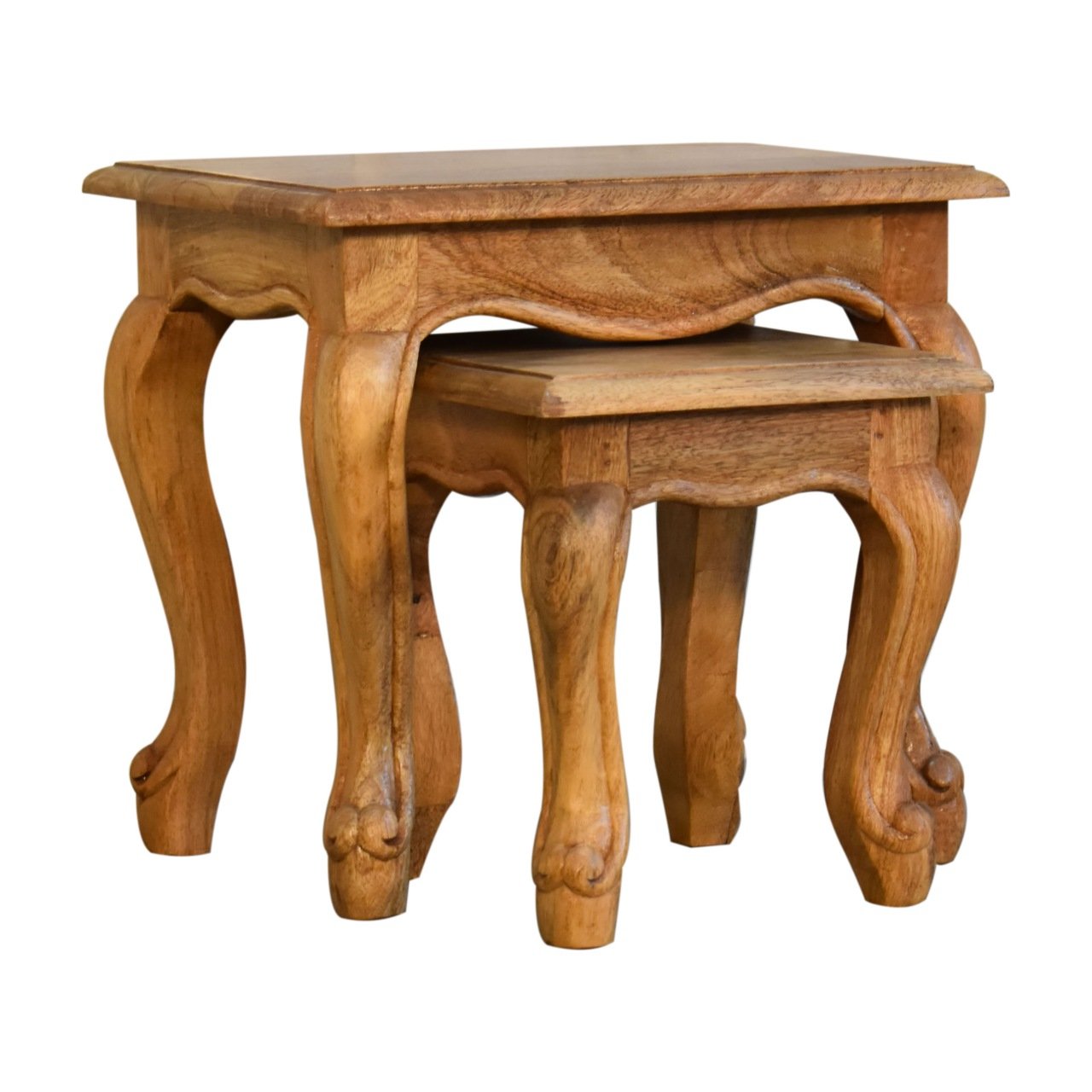 Toaletka Artisan IN1820 – lite drewno mango, wykończenie dębowe - Image 3