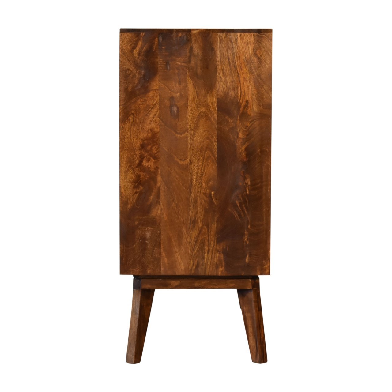 Szafka z litego drewna mango – kasztanowa, 75 cm — model IN1831 - obrazek 8
