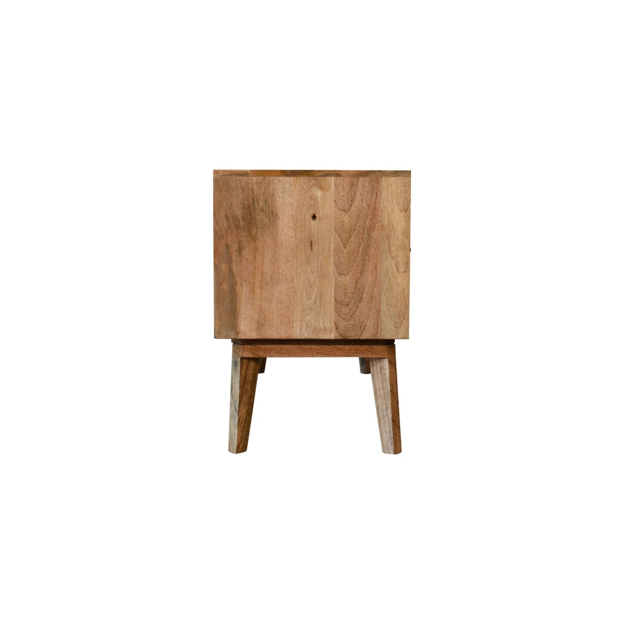 Szafka RTV Artisan IN1838 – lite drewno mango, wykończenie rzemieślnicze - obrazek 8