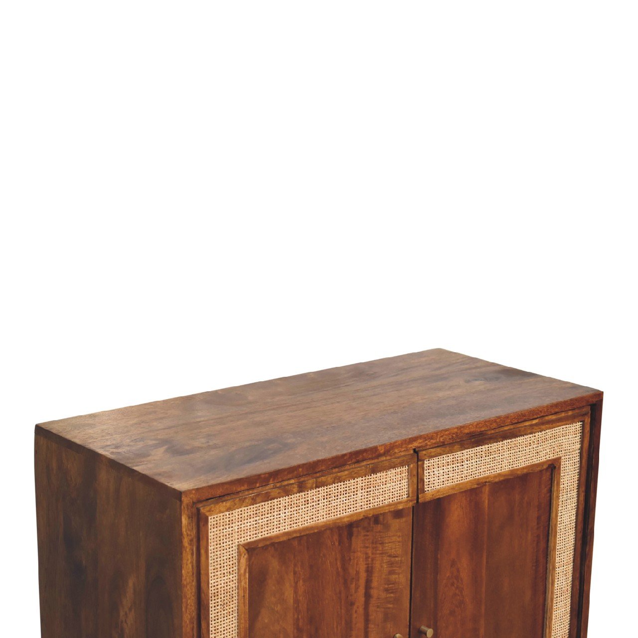 Szafka z naturalnych materiałów – kasztanowa, 75 cm — model IN1856 - obrazek 5