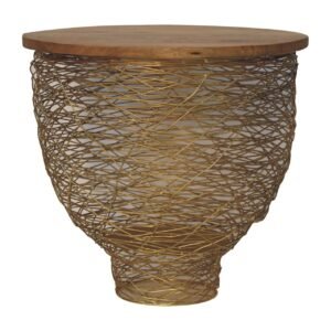 Stolik kawowy Artisan IN1893 – naturalne materiały dobrane przez Artisan, wykończenie rzemieślnicze