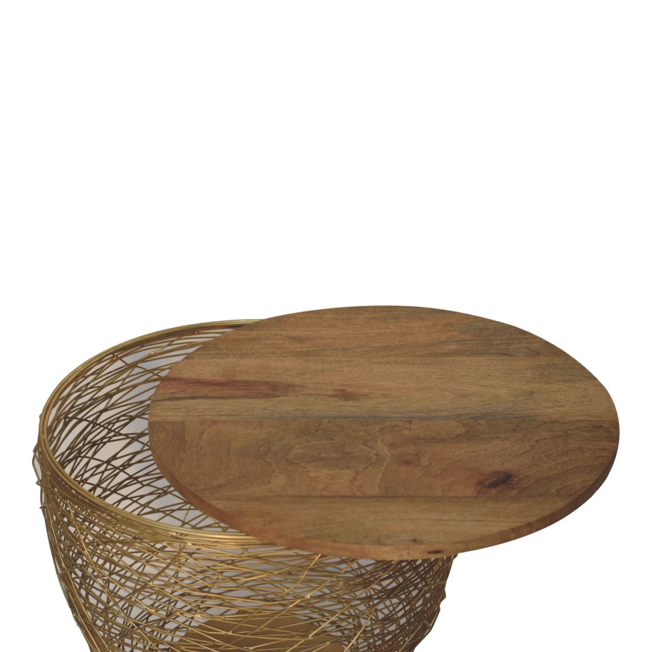 Stolik kawowy Artisan IN1893 – naturalne materiały dobrane przez Artisan, wykończenie rzemieślnicze - obrazek 3