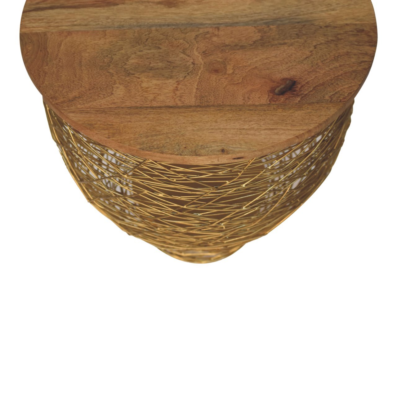 Stolik kawowy Artisan IN1893 – naturalne materiały dobrane przez Artisan, wykończenie rzemieślnicze - obrazek 4