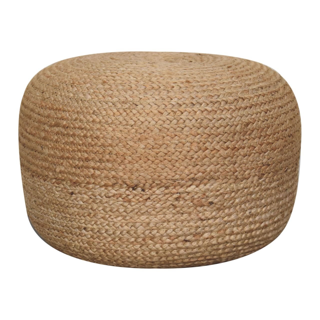 Pufa lub podnóżek Artisan IN1971 – naturalne materiały dobrane przez Artisan, wykończenie naturalne