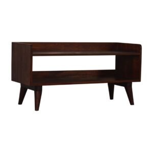 Ławka z litego drewna mango – 90 cm — model IN2106