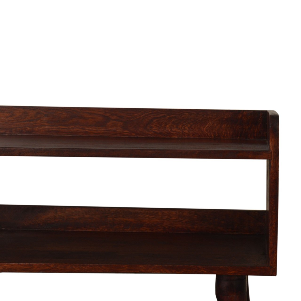 Ławka z litego drewna mango – 90 cm — model IN2106 - obrazek 8