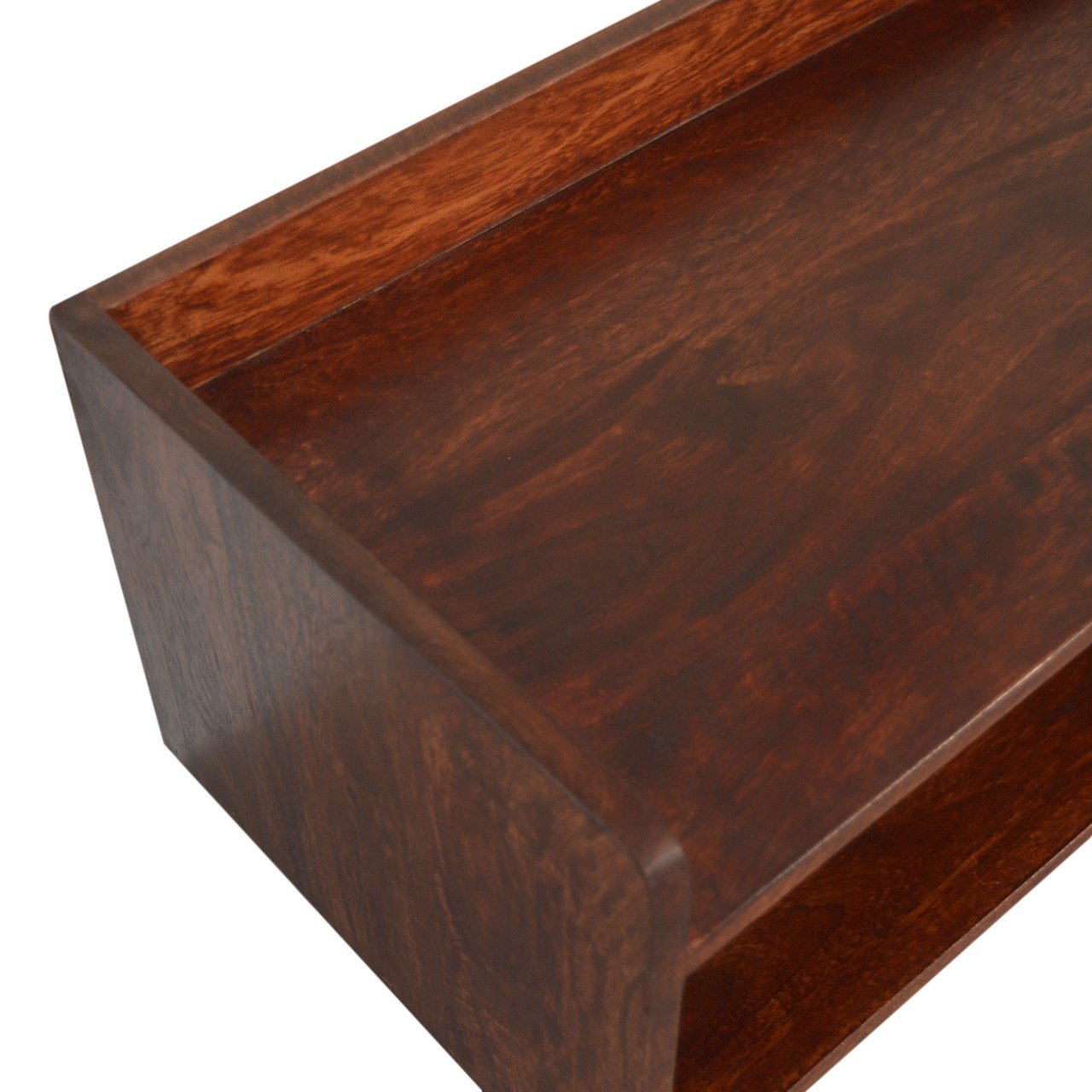 Ławka z litego drewna mango – 90 cm — model IN2106 - obrazek 4