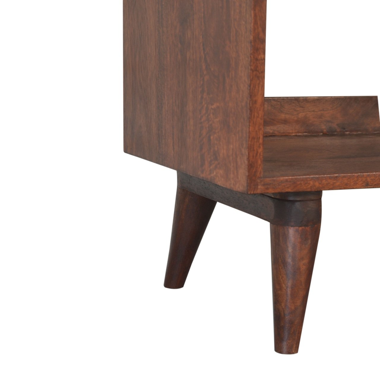 Ławka z litego drewna mango – 90 cm — model IN2106 - obrazek 5