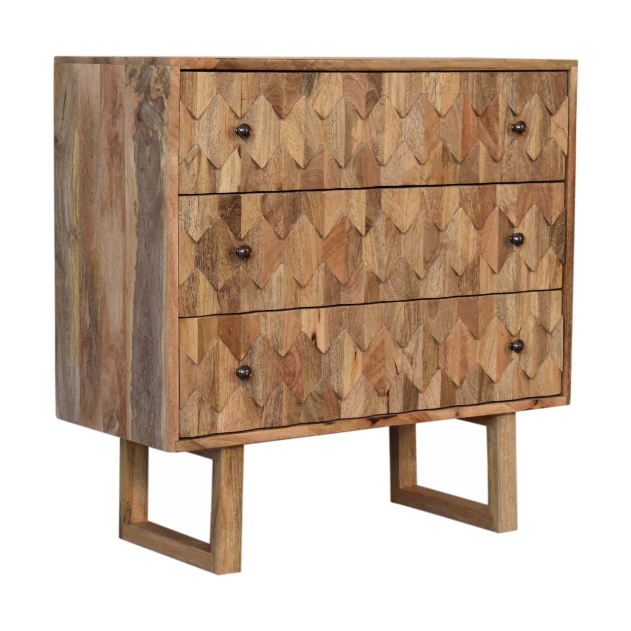 Mebel Artisan Artisan IN2109 – lite drewno mango, wykończenie dębowe - obrazek 2