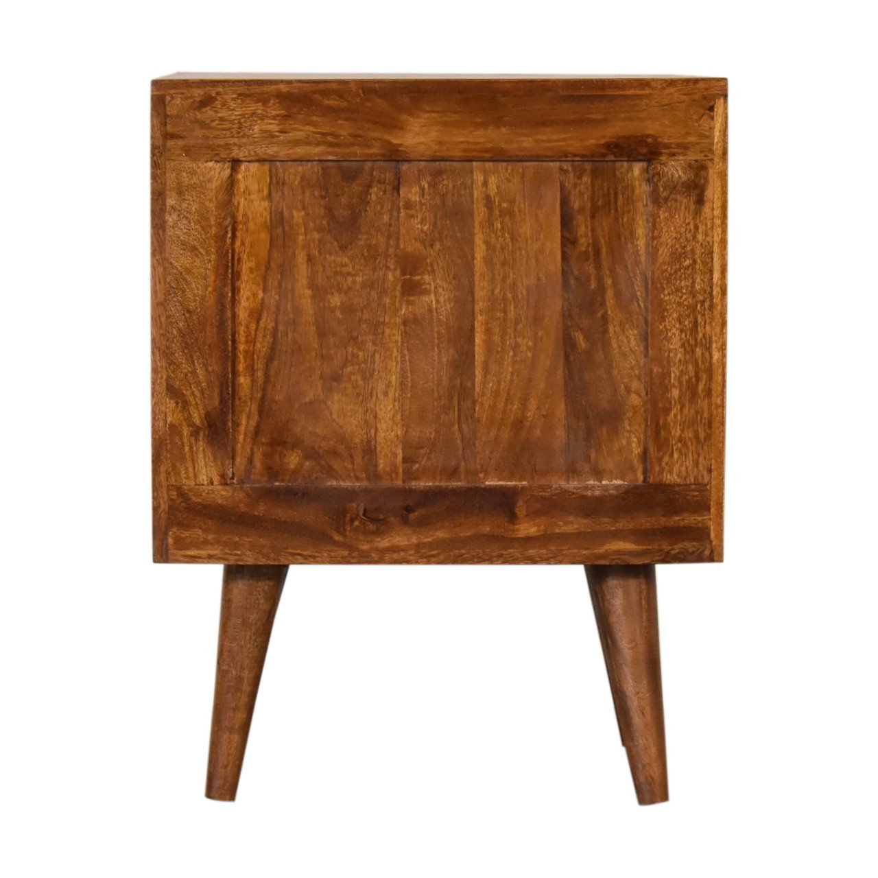 Szafka nocna Artisan IN2116 – lite drewno mango, wykończenie kasztanowe - Image 9
