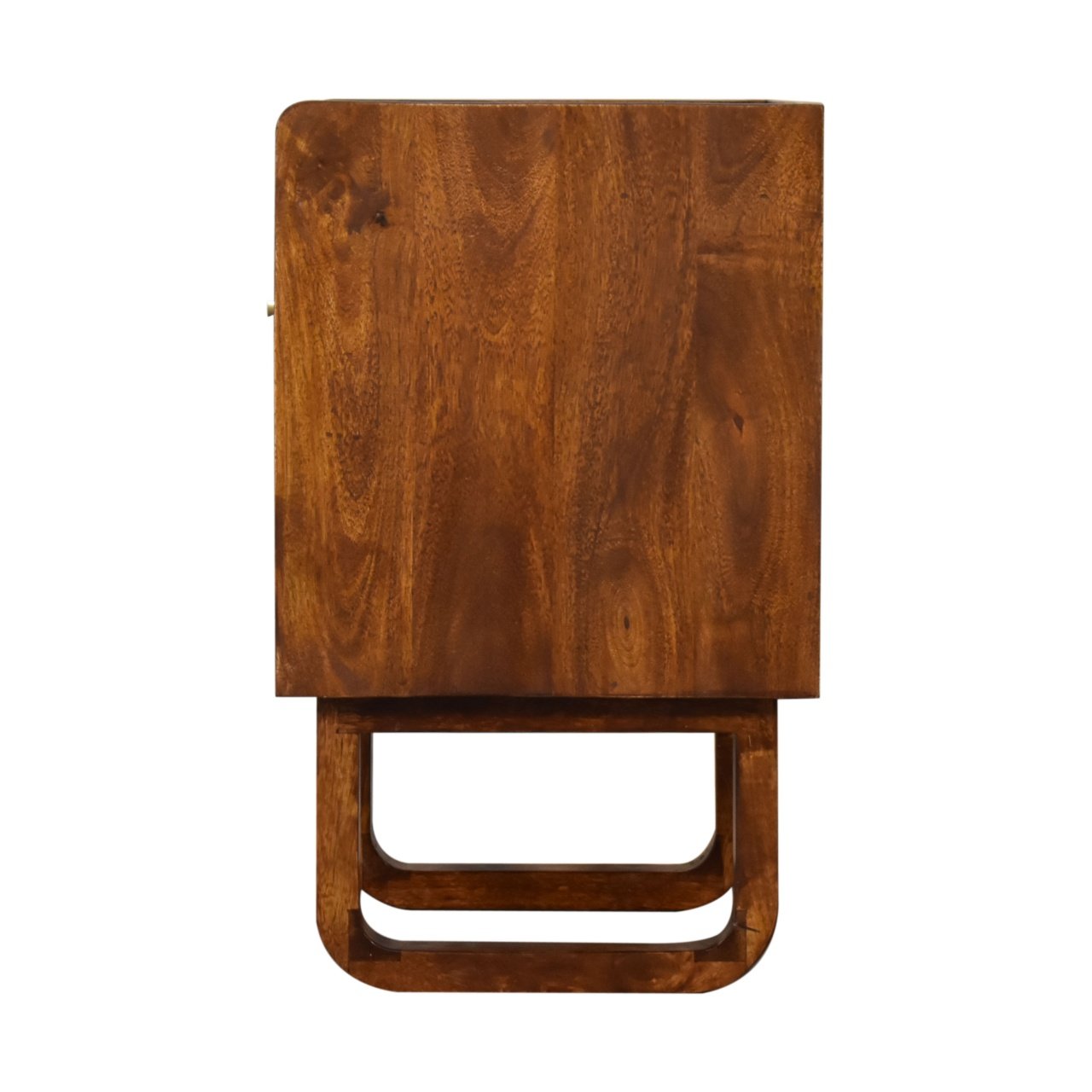 Szafka nocna Artisan IN2121 – lite drewno mango, wykończenie kasztanowe - Image 7
