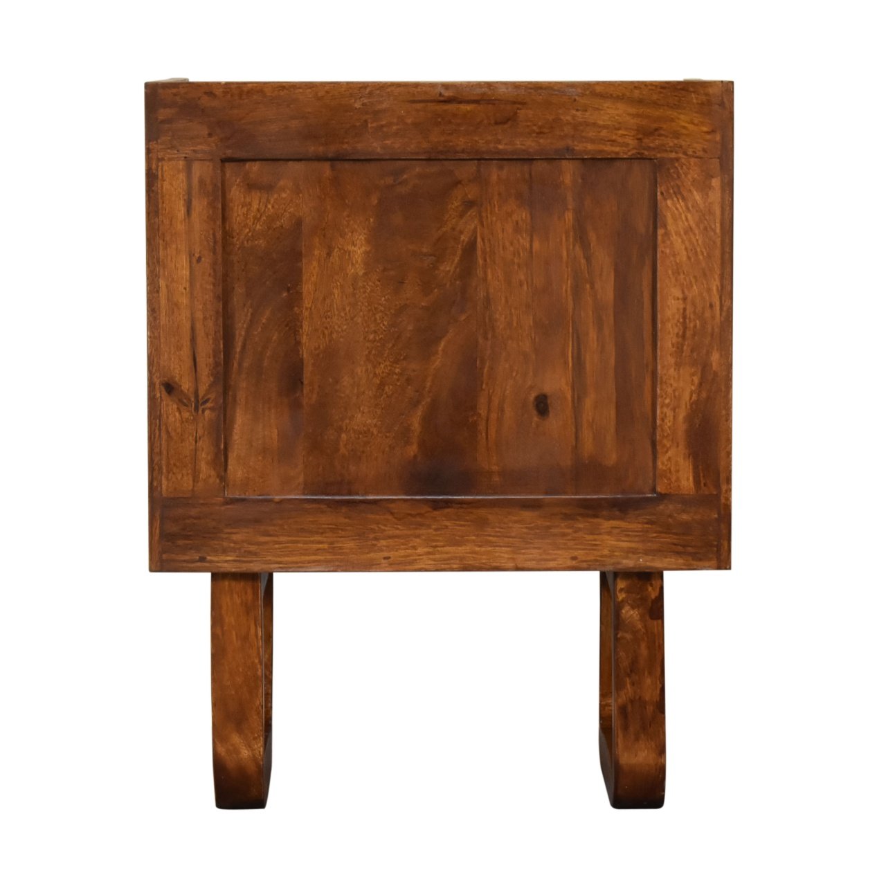 Szafka nocna Artisan IN2121 – lite drewno mango, wykończenie kasztanowe - Image 8