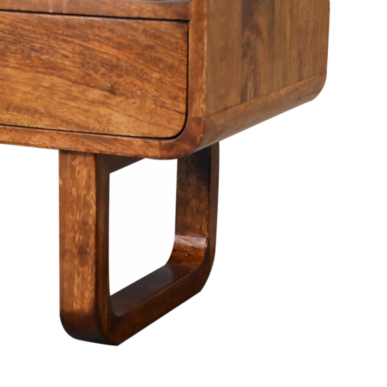 Szafka RTV Artisan IN2134 – lite drewno mango, wykończenie kasztanowe - Image 7
