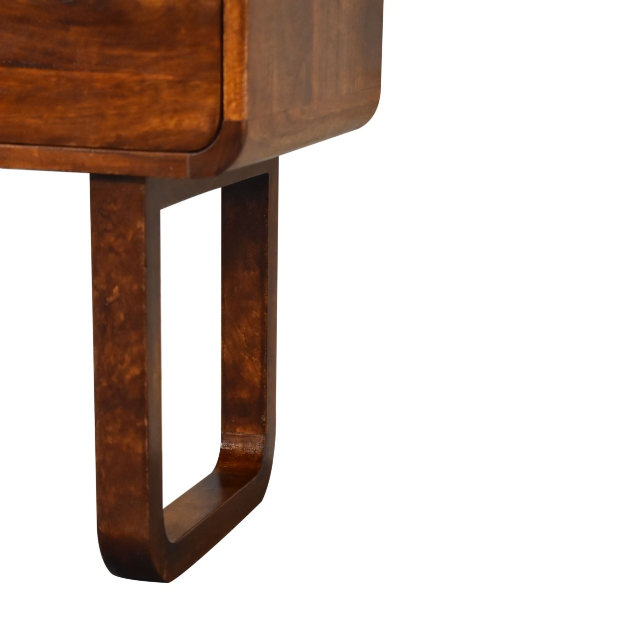 Szafka nocna Artisan IN2136 – lite drewno mango, wykończenie kasztanowe - Image 7