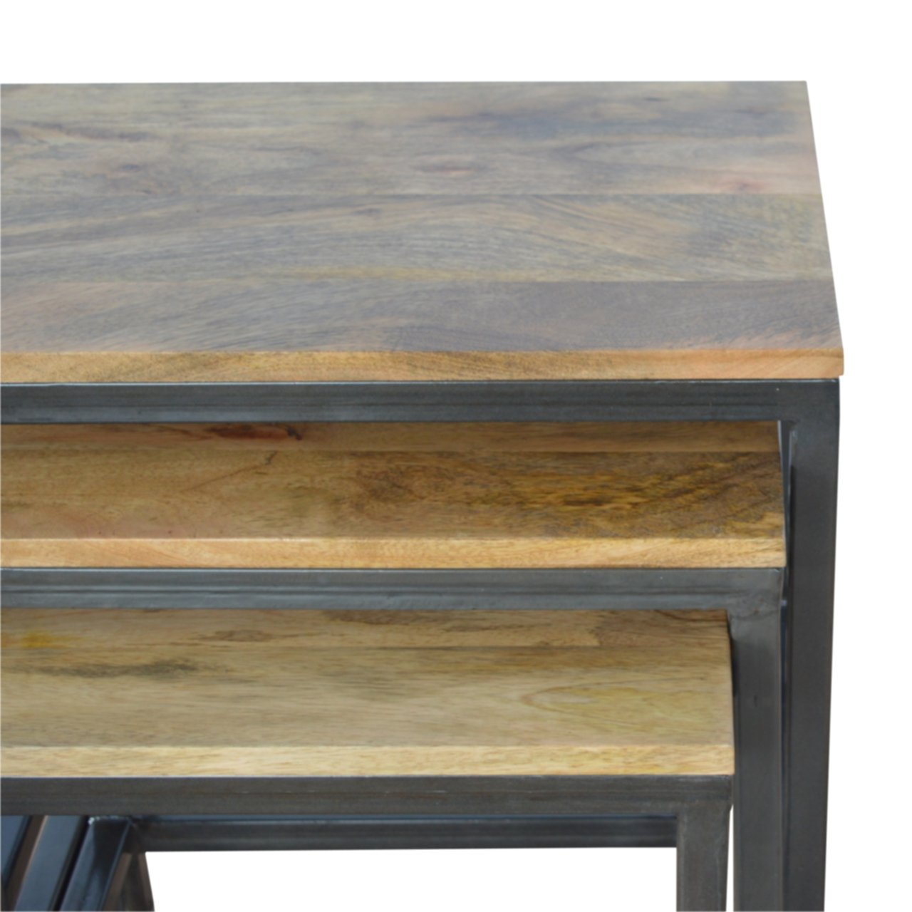 Mebel Artisan Artisan IN226 – lite drewno mango, wykończenie dębowe - obrazek 6