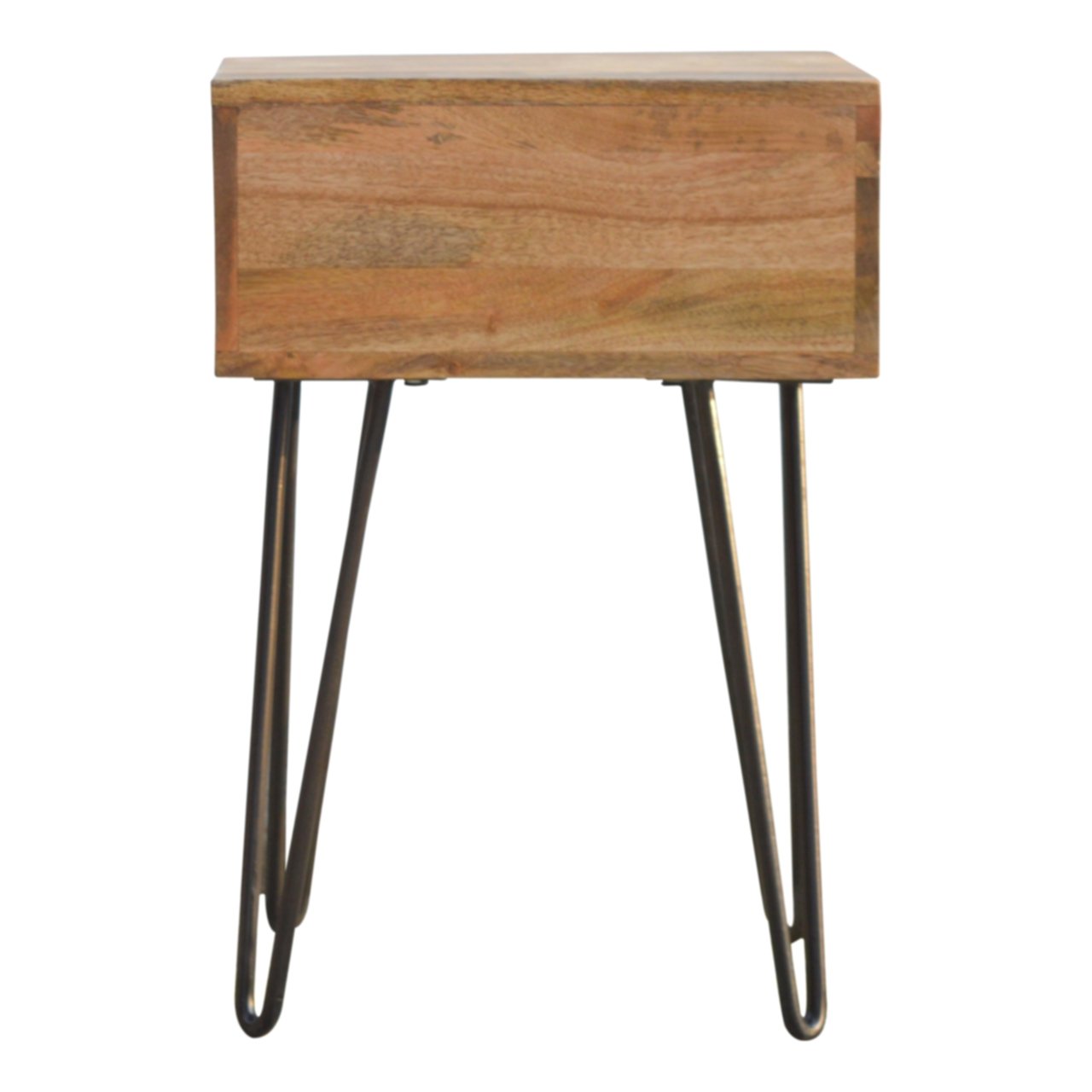 Szafka nocna Artisan IN238 – lite drewno mango, wykończenie dębowe - Image 7