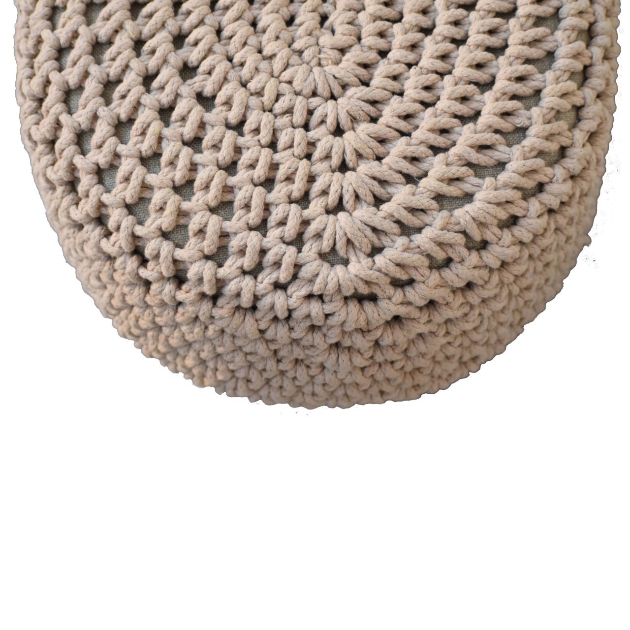 Pufa lub podnóżek Artisan IN3054 – drewno o dębowym charakterze, wykończenie dębowe - Image 4