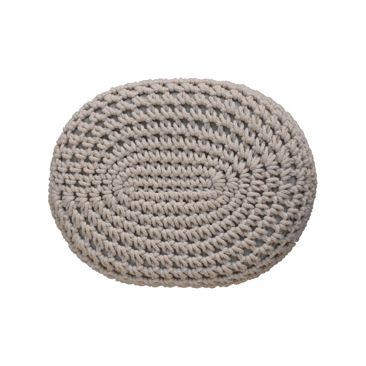 Pufa lub podnóżek Artisan IN3054 – drewno o dębowym charakterze, wykończenie dębowe - Image 7