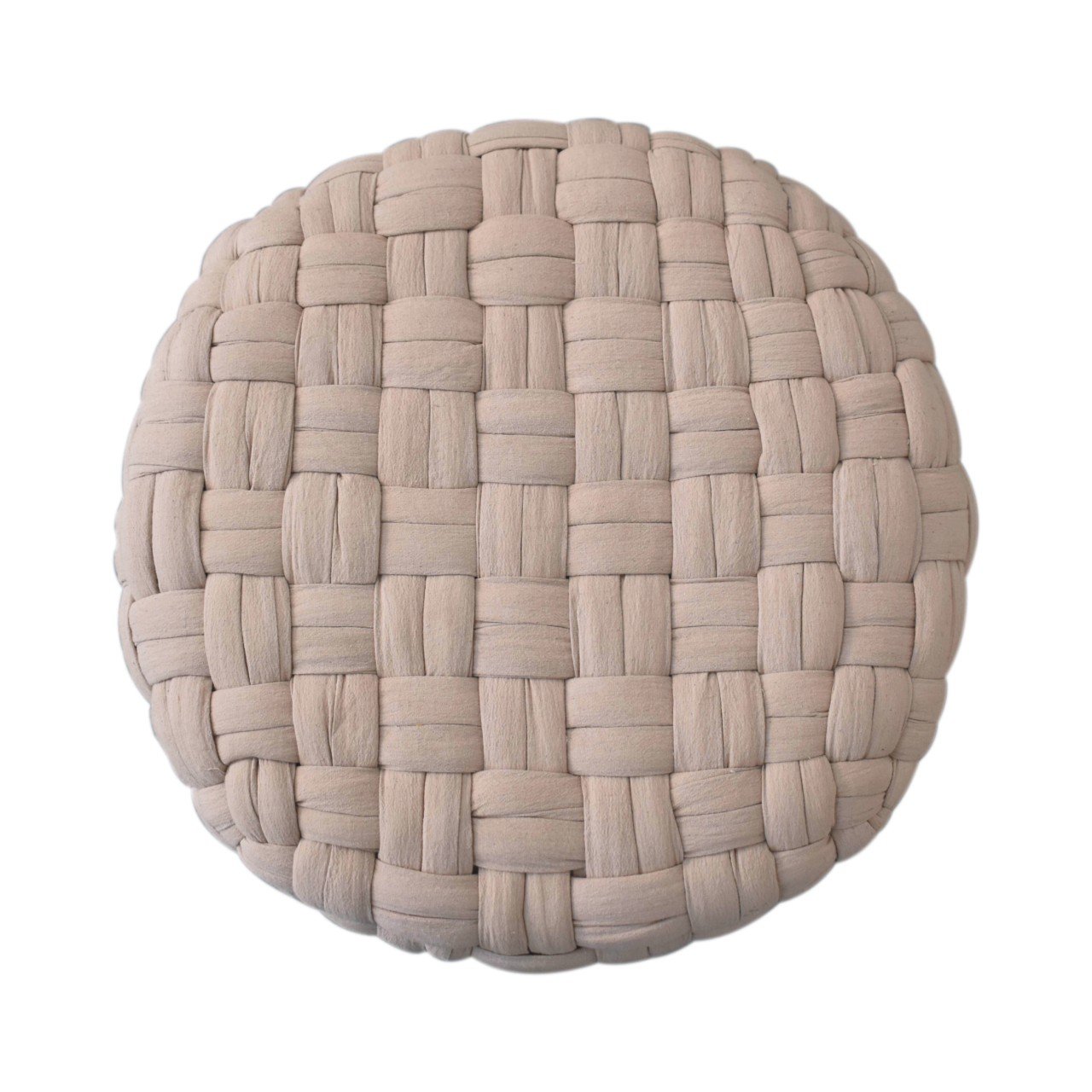 Pufa z naturalnych materiałów – naturalna, 48 cm - Image 8
