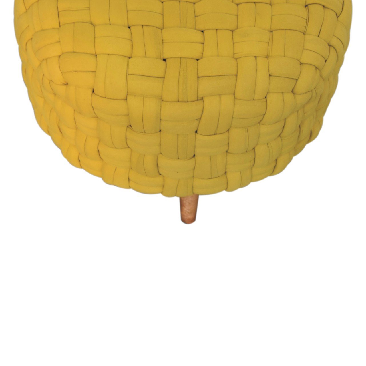 Pufa lub podnóżek Artisan IN3063 – naturalne materiały dobrane przez Artisan, wykończenie rzemieślnicze - Image 4