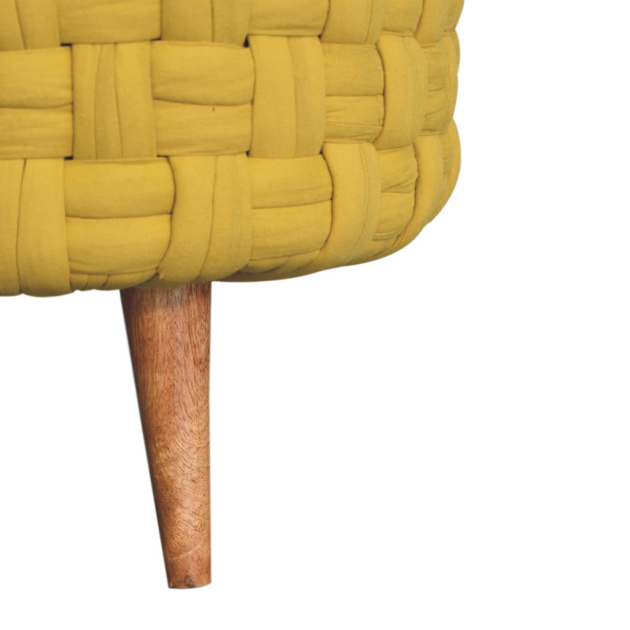 Pufa lub podnóżek Artisan IN3063 – naturalne materiały dobrane przez Artisan, wykończenie rzemieślnicze - Image 6