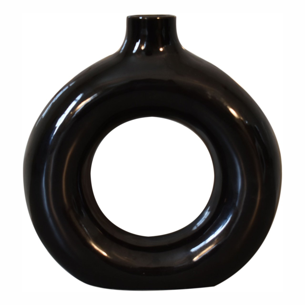 Dekoracja z naturalnych materiałów – czarna, 20 cm - Image 2