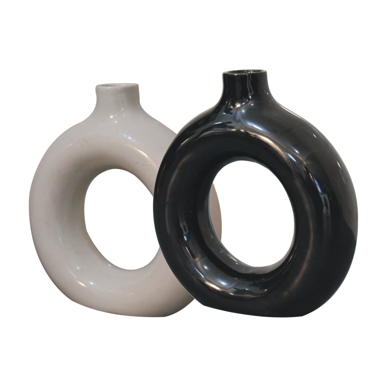 Dekoracja z naturalnych materiałów – czarna, 20 cm - Image 3
