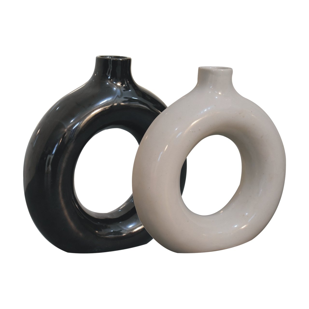 Dekoracja z naturalnych materiałów – czarna, 20 cm - Image 4