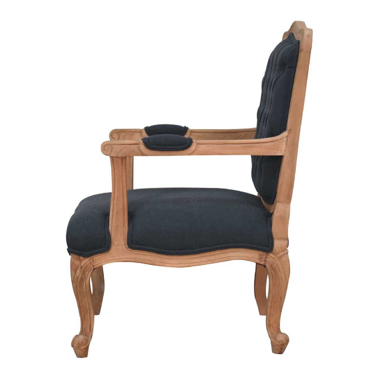 Krzesło lub fotel Artisan IN3261 – lite drewno mango, wykończenie rzemieślnicze - Image 8