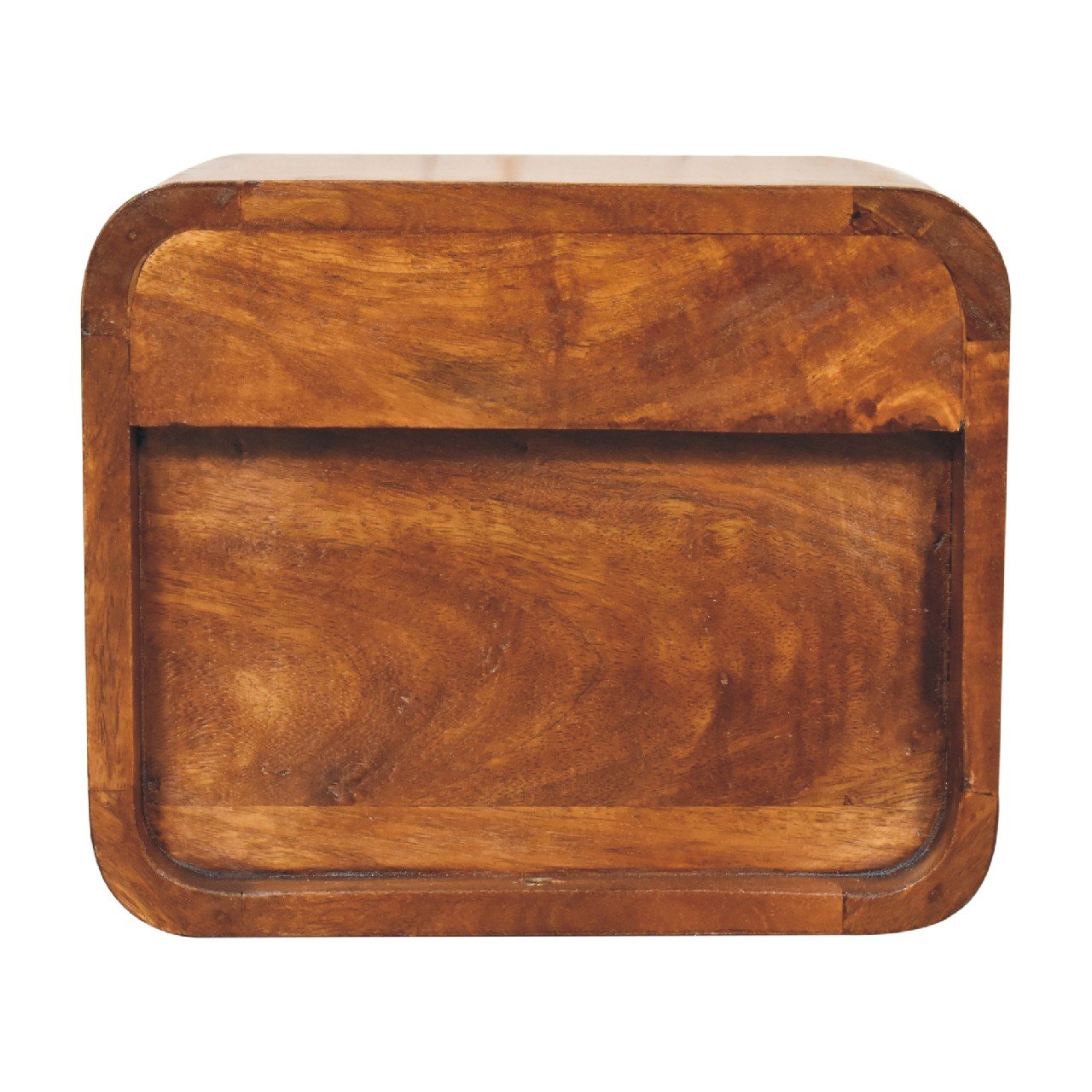 Szafka nocna z litego drewna mango – kasztanowa, 30 cm — model IN3265 - Image 8