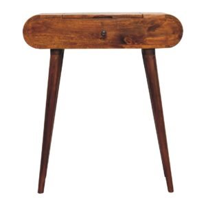 Toaletka Artisan IN3286 – lite drewno mango, wykończenie kasztanowe