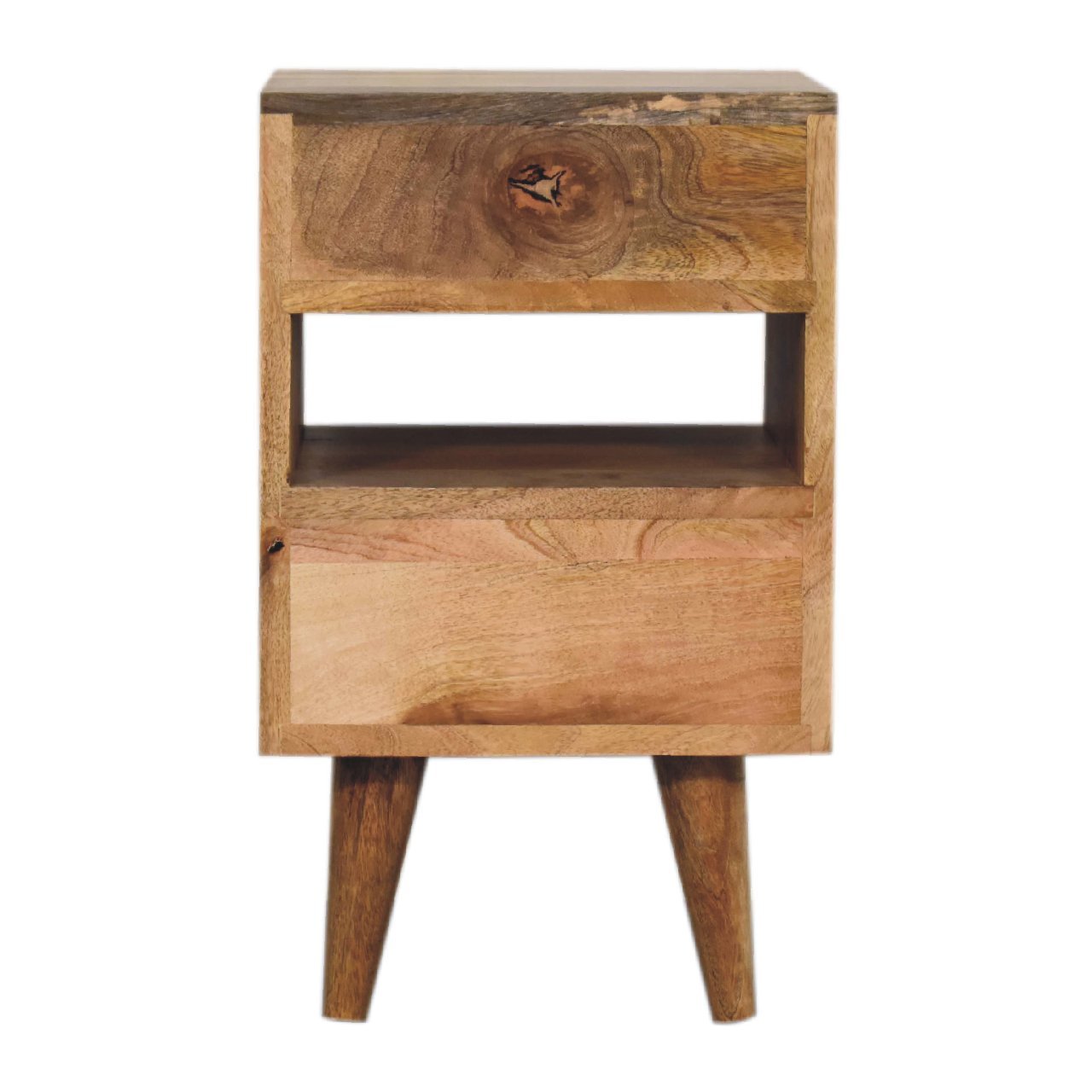 Szafka nocna Artisan IN3292 – lite drewno mango, wykończenie dębowe - Image 9