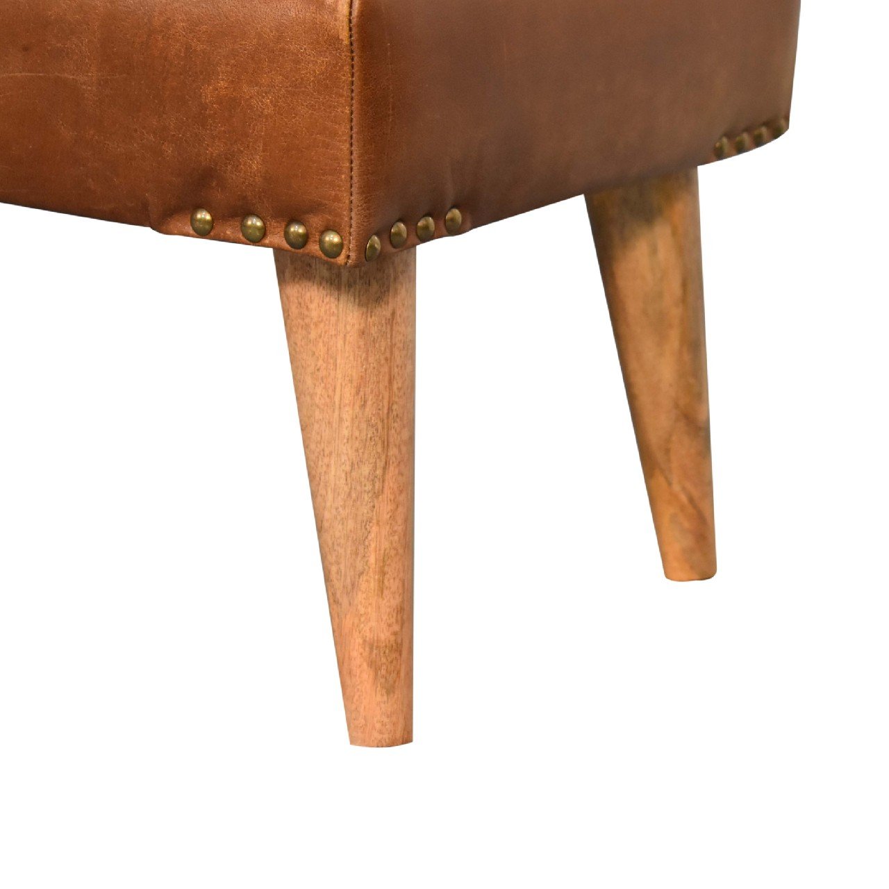 Ławka z drewna o dębowym charakterze – dębowa, 90 cm — model IN3300 - Image 8