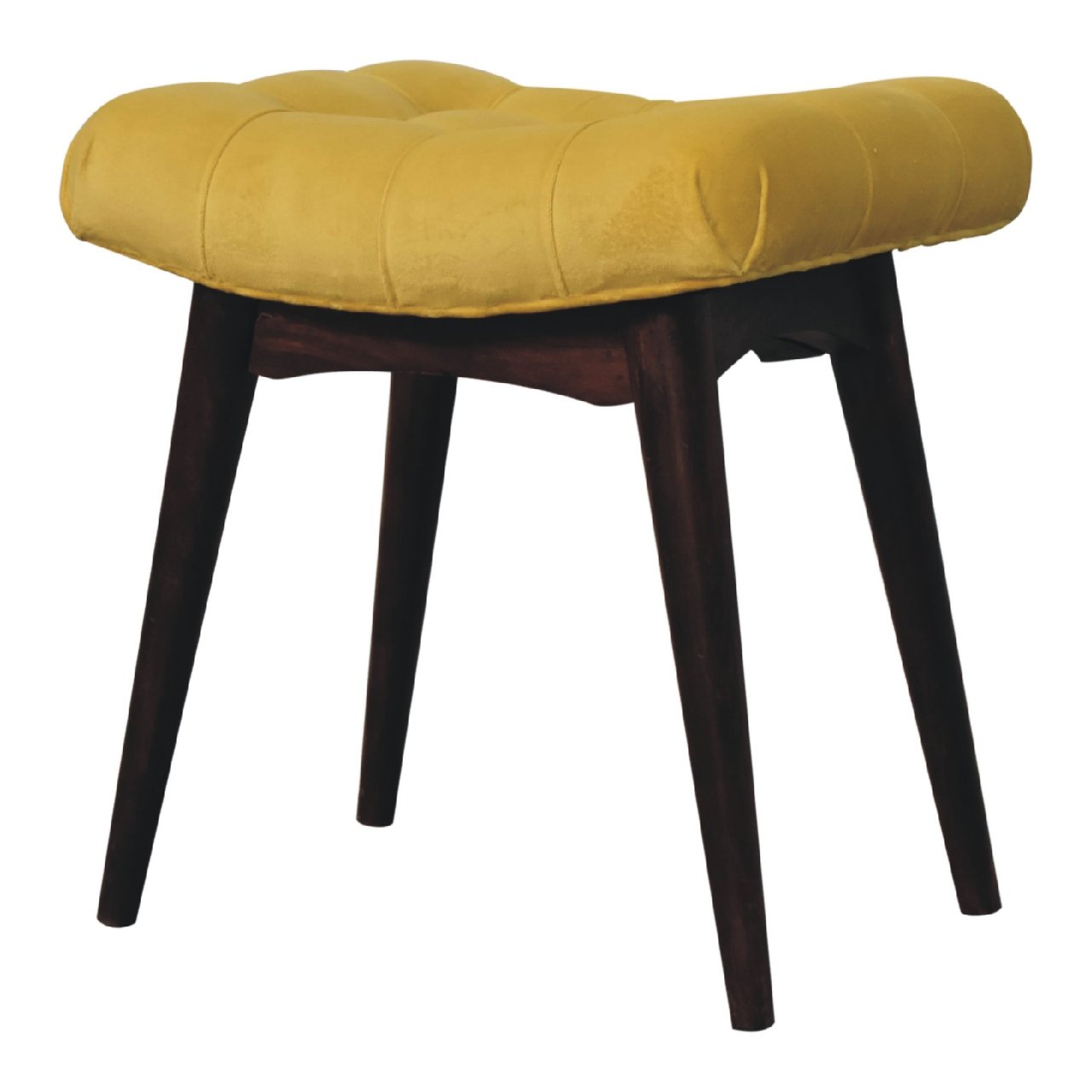 Ławka Artisan IN3302 – lite drewno mango, wykończenie orzechowe - Image 2