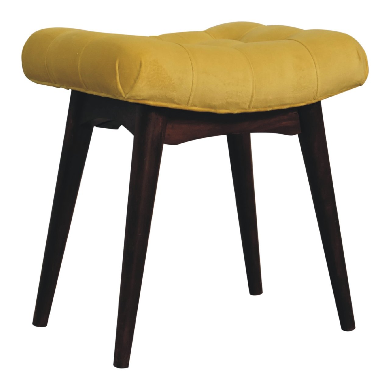 Ławka Artisan IN3302 – lite drewno mango, wykończenie orzechowe - Image 3