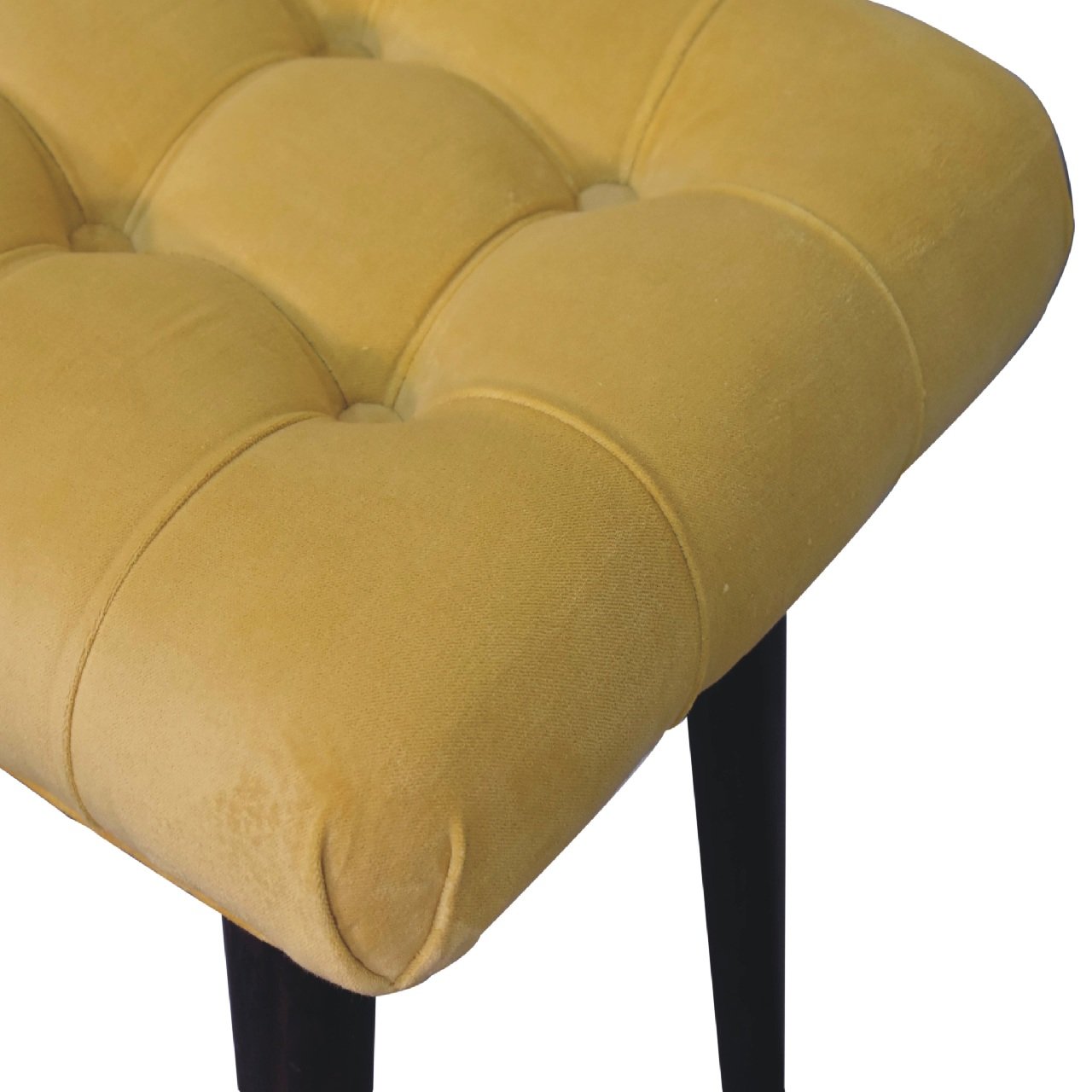 Ławka Artisan IN3302 – lite drewno mango, wykończenie orzechowe - Image 6