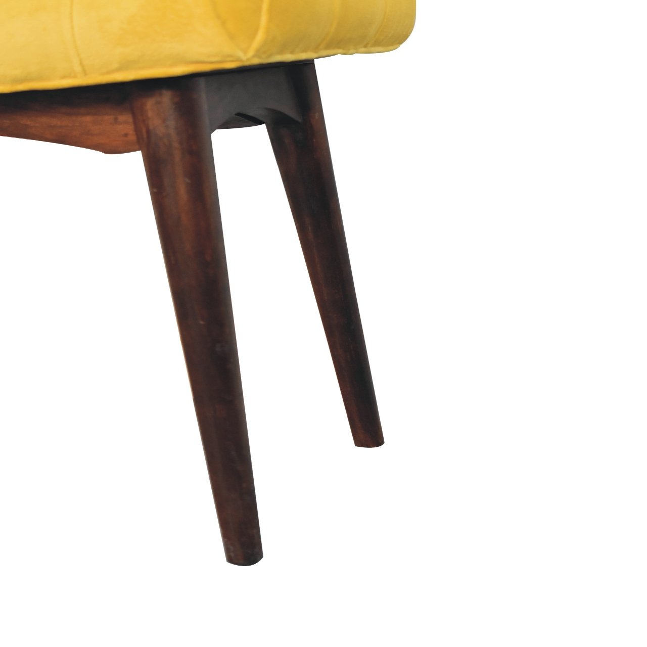 Ławka Artisan IN3302 – lite drewno mango, wykończenie orzechowe - Image 7