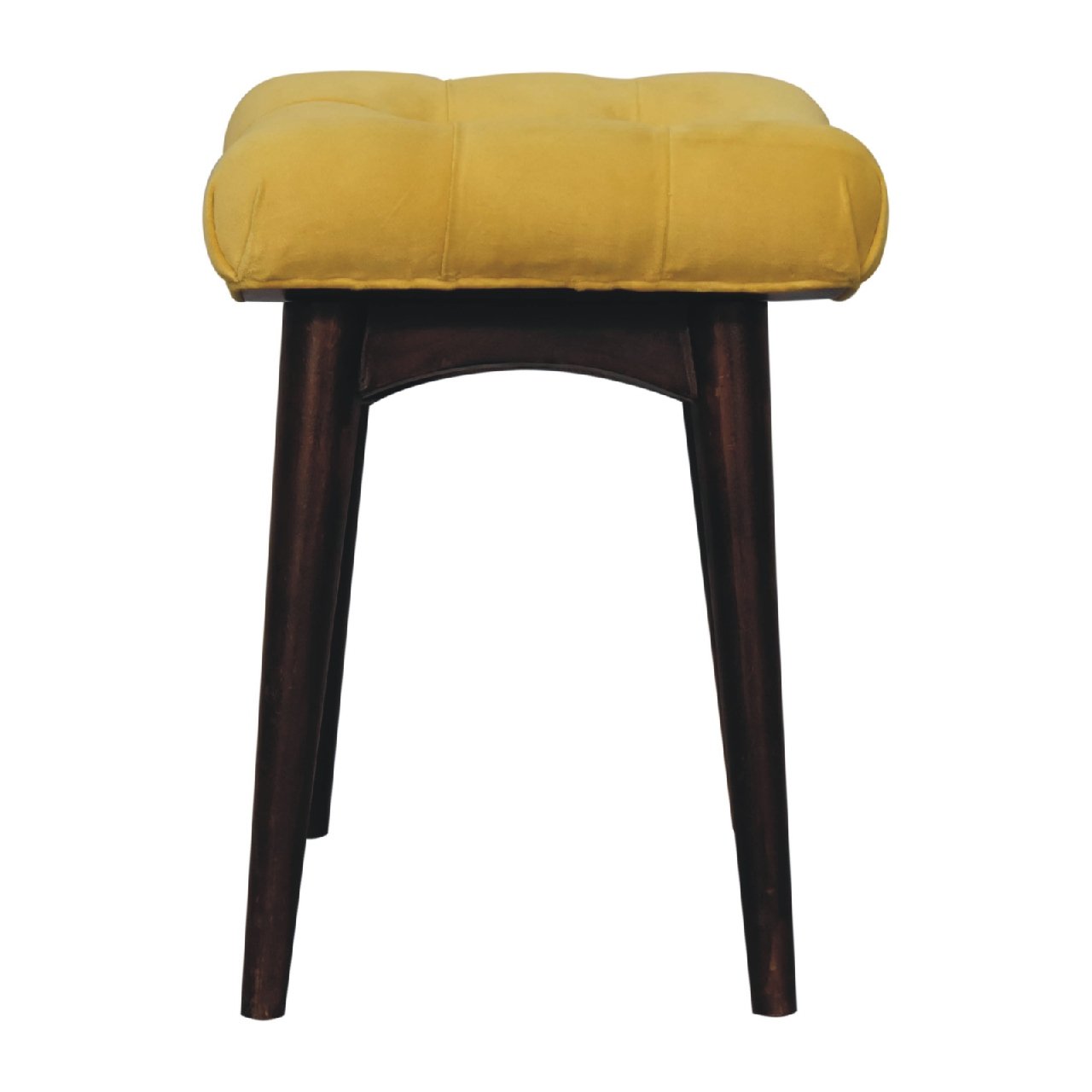 Ławka Artisan IN3302 – lite drewno mango, wykończenie orzechowe - Image 8