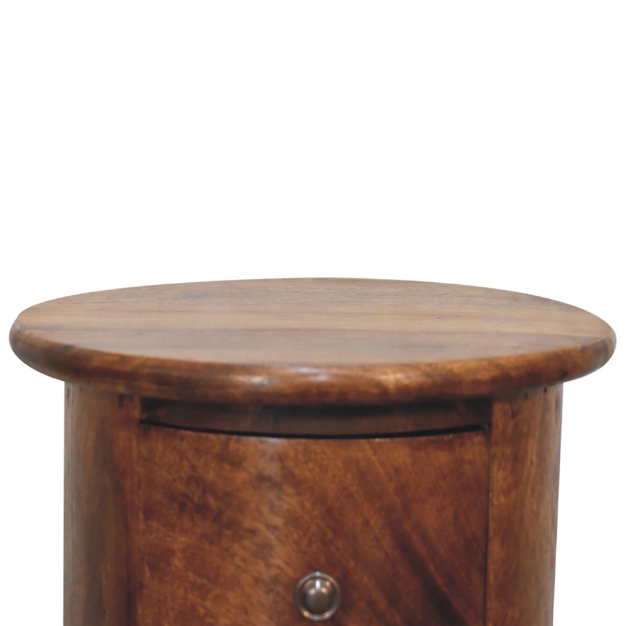 Szafka nocna Artisan IN3310 – lite drewno mango, wykończenie kasztanowe - Image 4