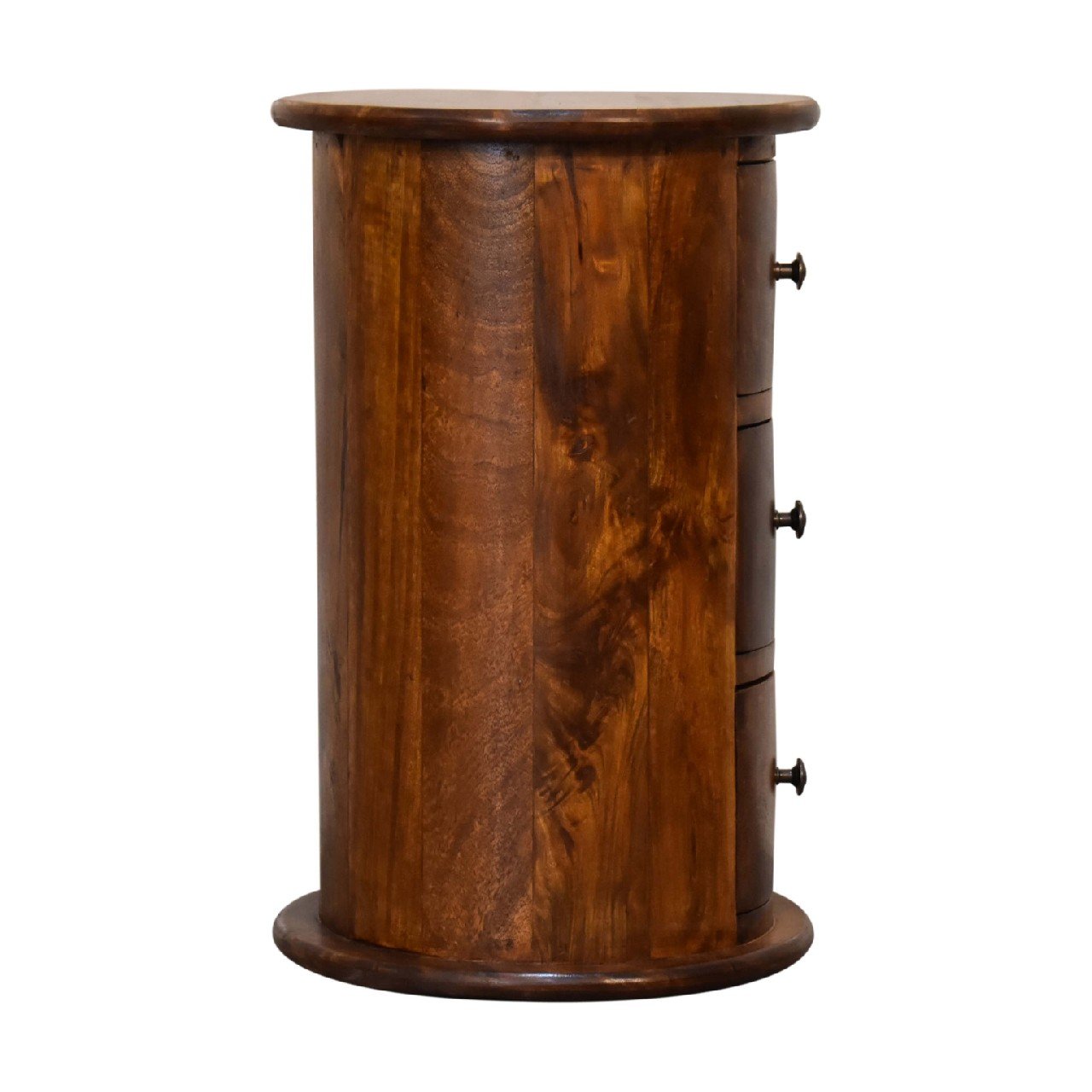 Szafka nocna Artisan IN3310 – lite drewno mango, wykończenie kasztanowe - Image 9