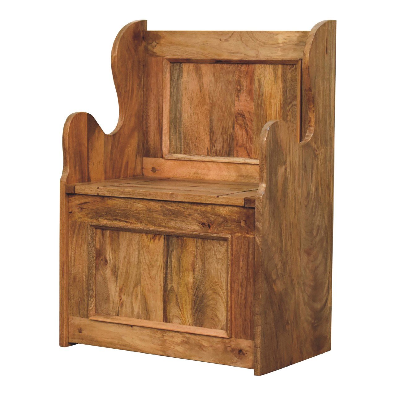 Ławka Artisan IN3318 – lite drewno mango, wykończenie dębowe - Image 3