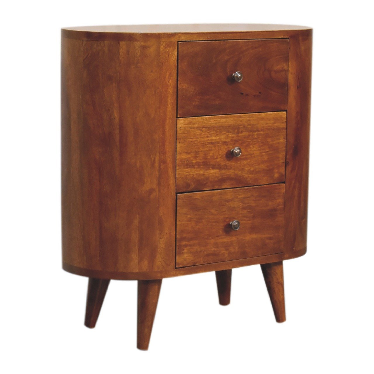 Szafka Artisan IN3324 – lite drewno mango, wykończenie kasztanowe - Image 3