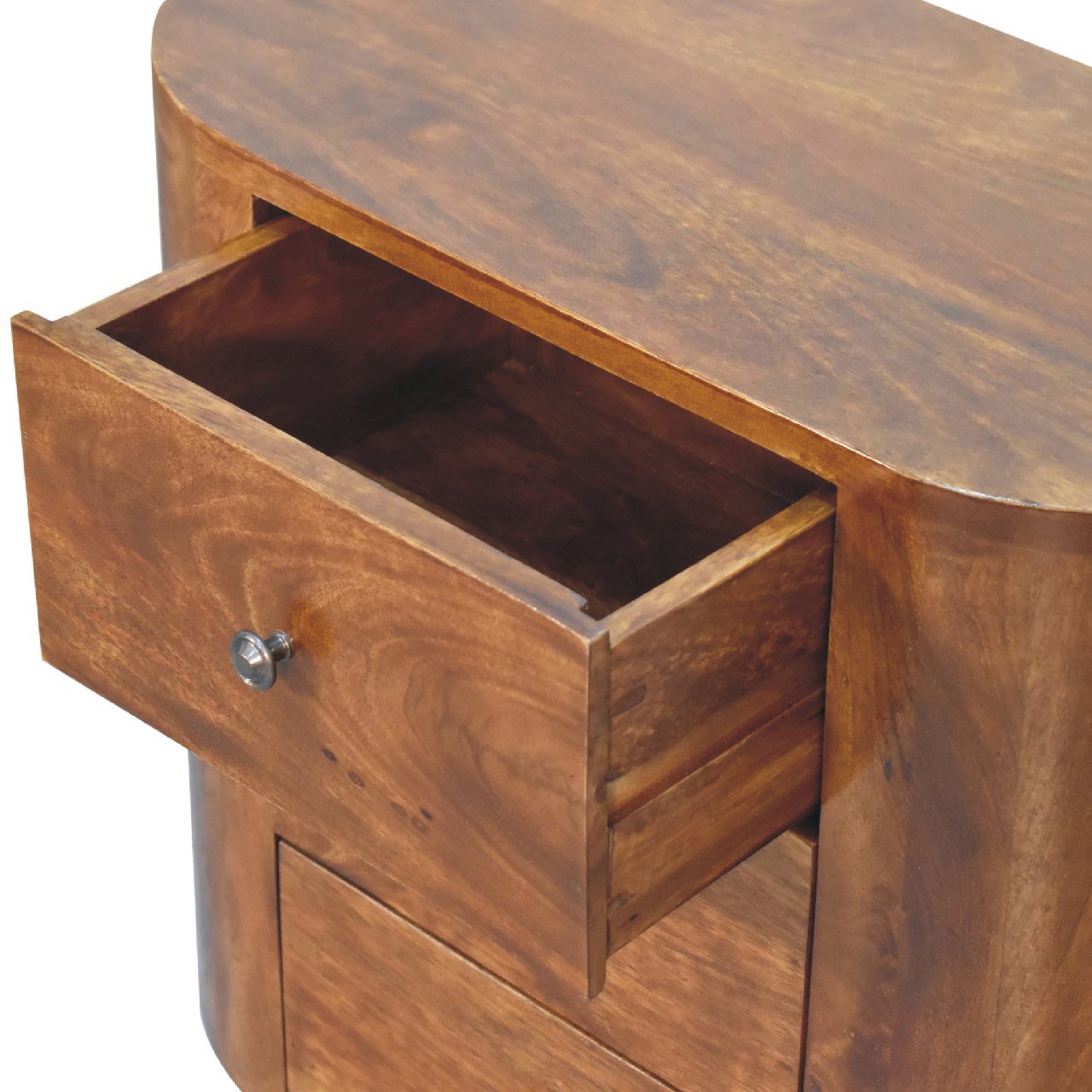 Szafka Artisan IN3324 – lite drewno mango, wykończenie kasztanowe - Image 6