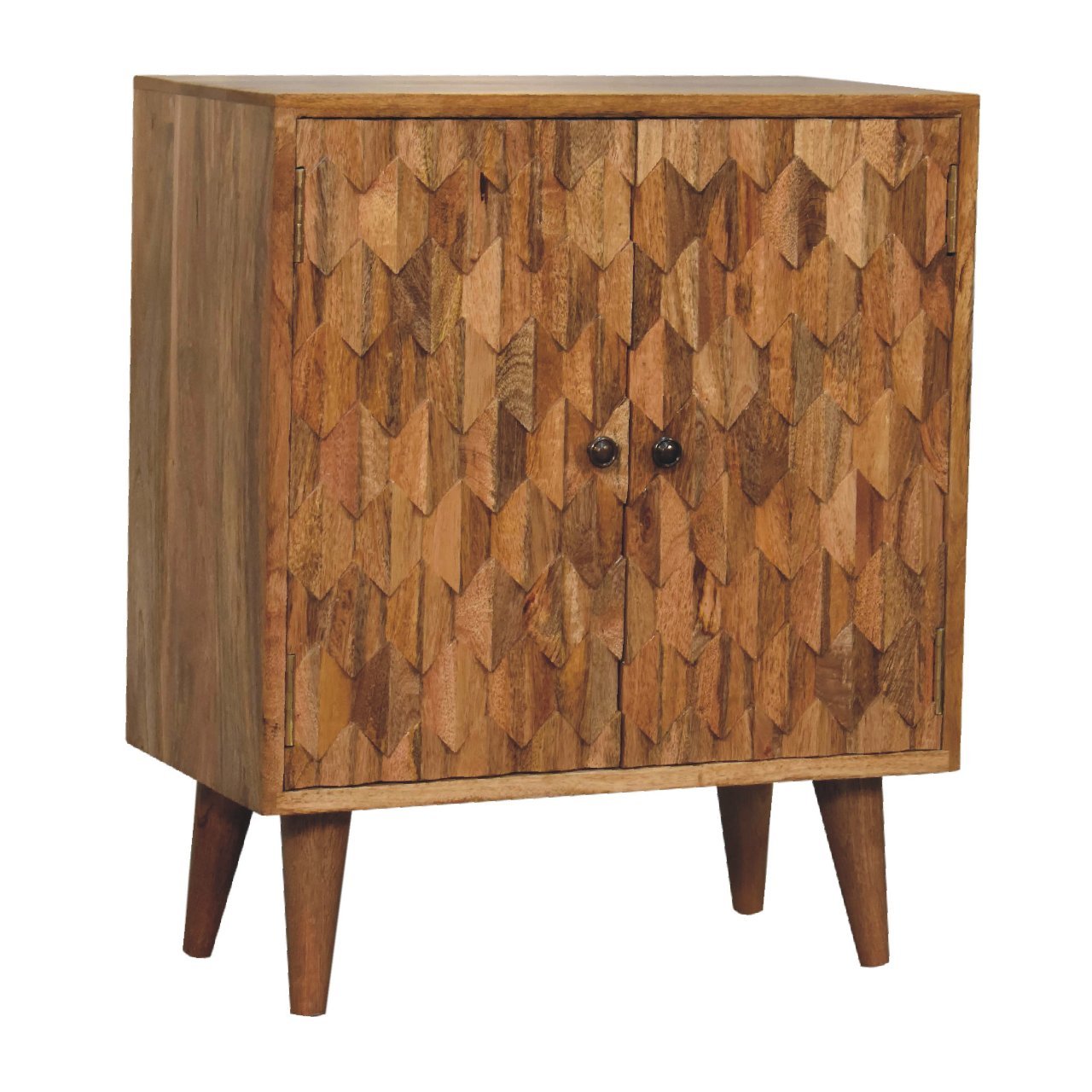 Szafka Artisan IN3336 – lite drewno mango, wykończenie dębowe - Image 3