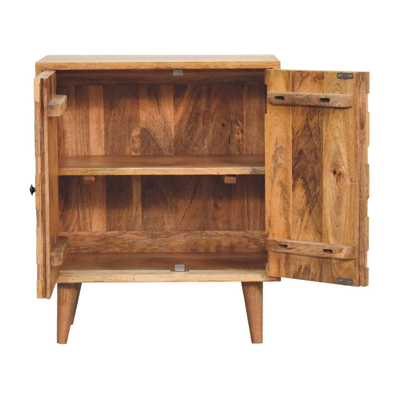 Szafka Artisan IN3336 – lite drewno mango, wykończenie dębowe - Image 6