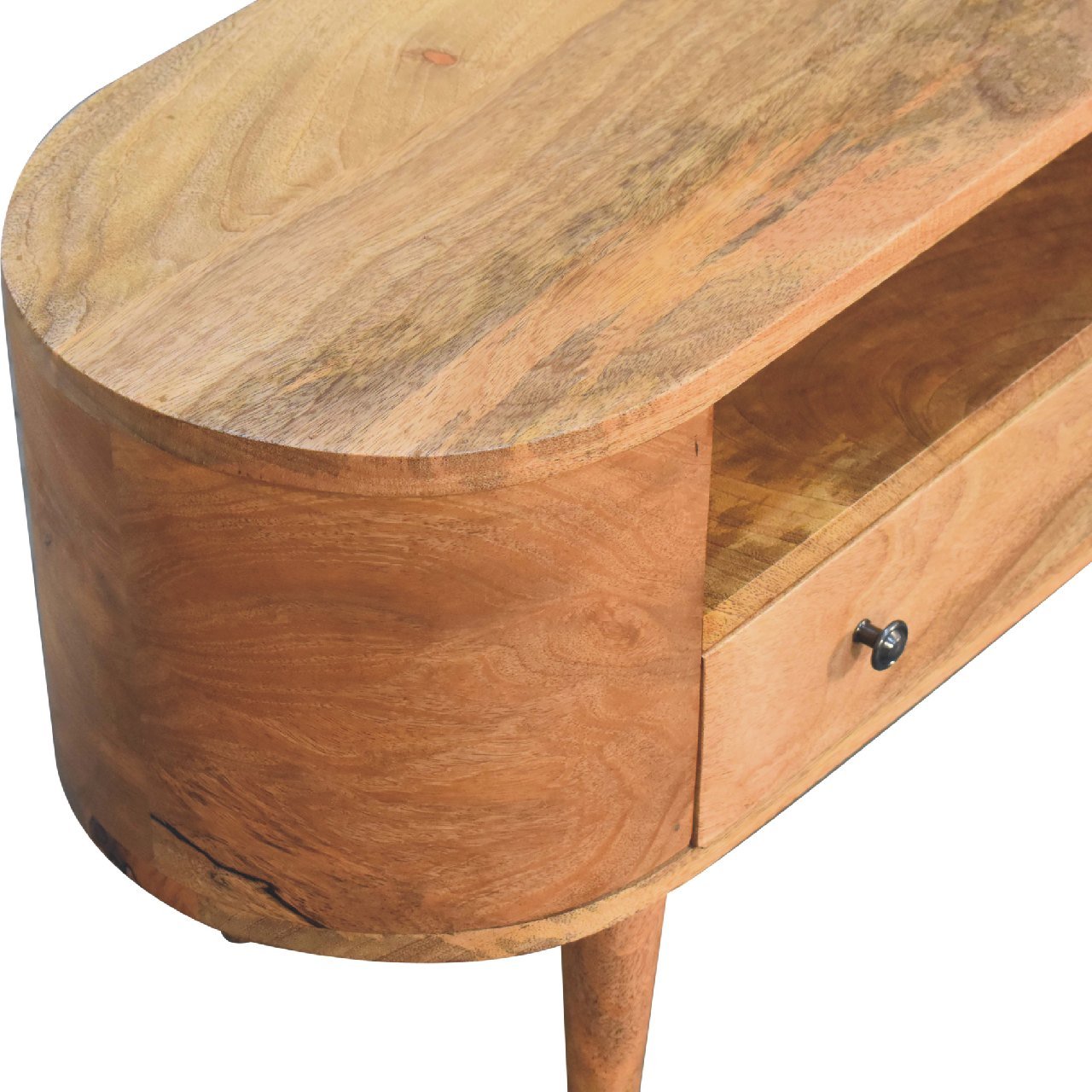 Szafka RTV Artisan IN3340 – lite drewno mango, wykończenie dębowe - Image 5