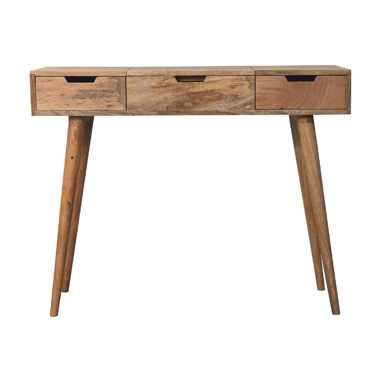 Toaletka Artisan IN3348 – lite drewno mango, wykończenie dębowe