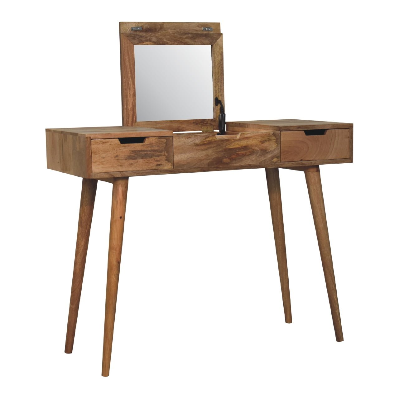 Toaletka Artisan IN3348 – lite drewno mango, wykończenie dębowe - Image 7