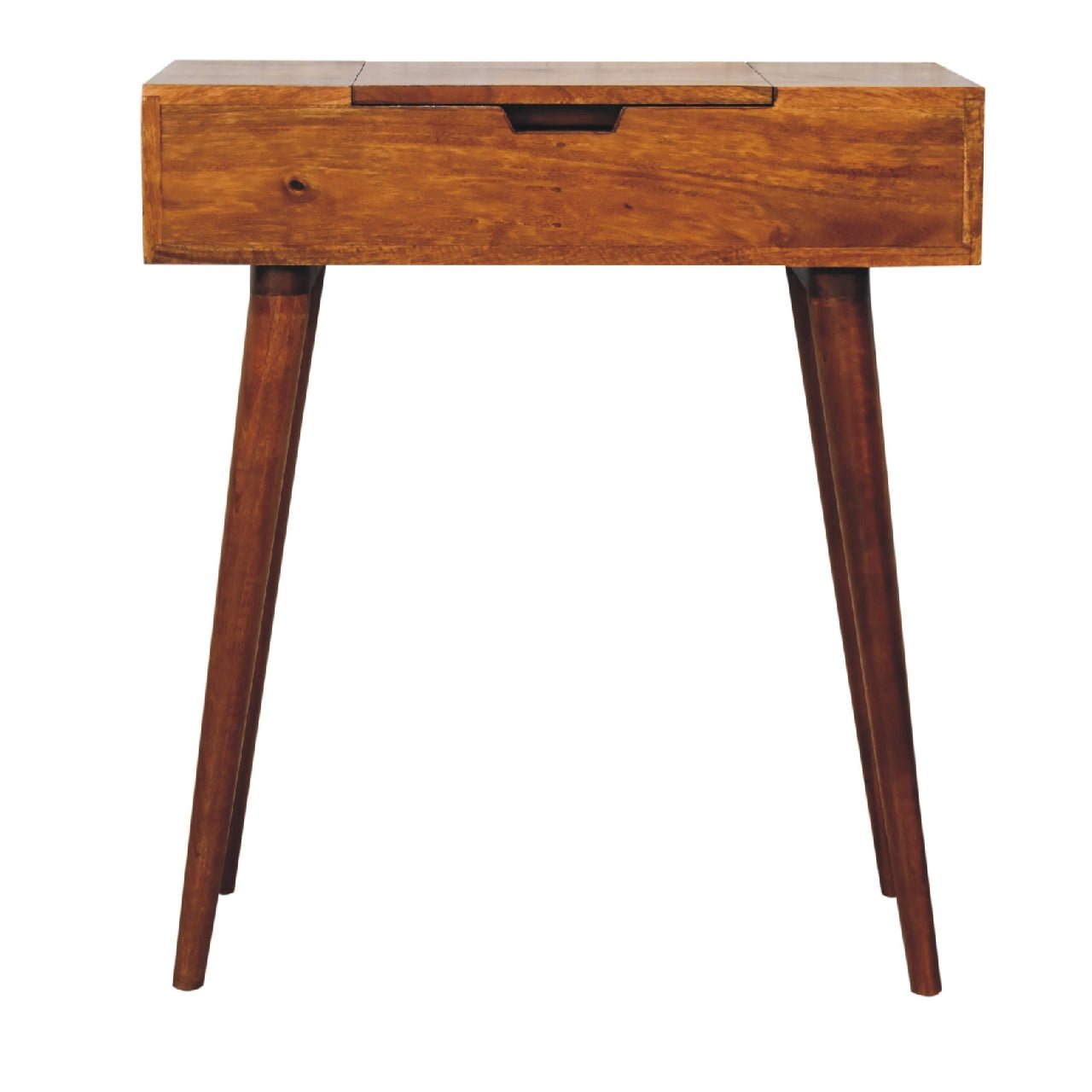 Toaletka Artisan IN3357 – lite drewno mango, wykończenie kasztanowe