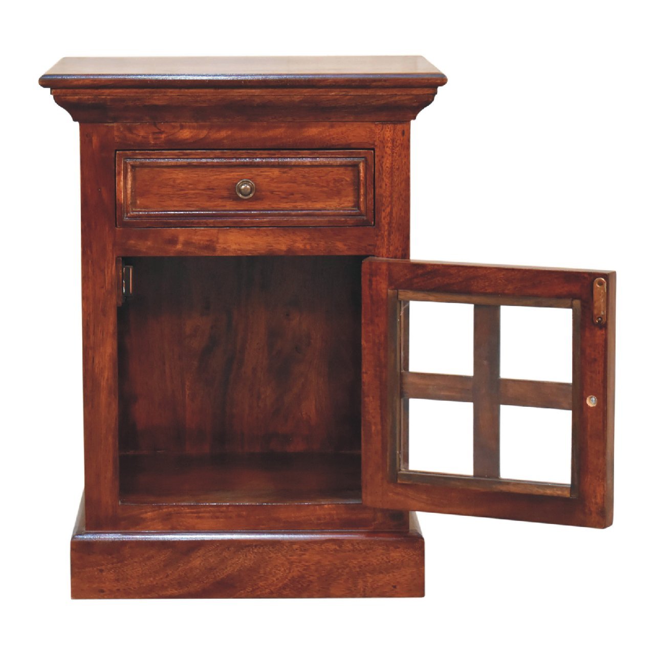 Szafka nocna z naturalnych materiałów – naturalna, 45 cm - Image 8